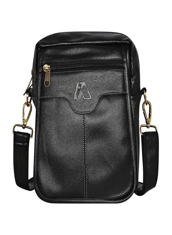 ABLE® Darvin Sling Bag Cross Body Unisex Bag (BLACK) - Image 2